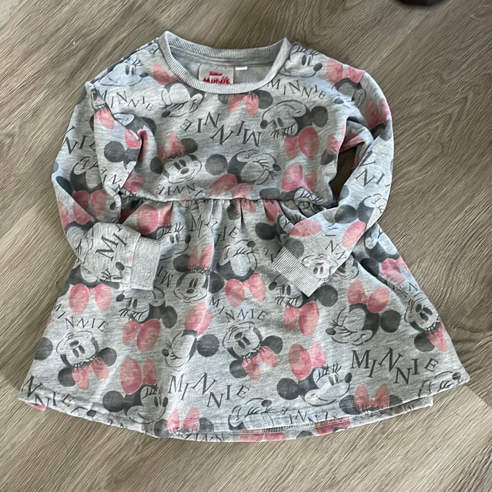 Disney junior Minnie Mouse dress size 2T